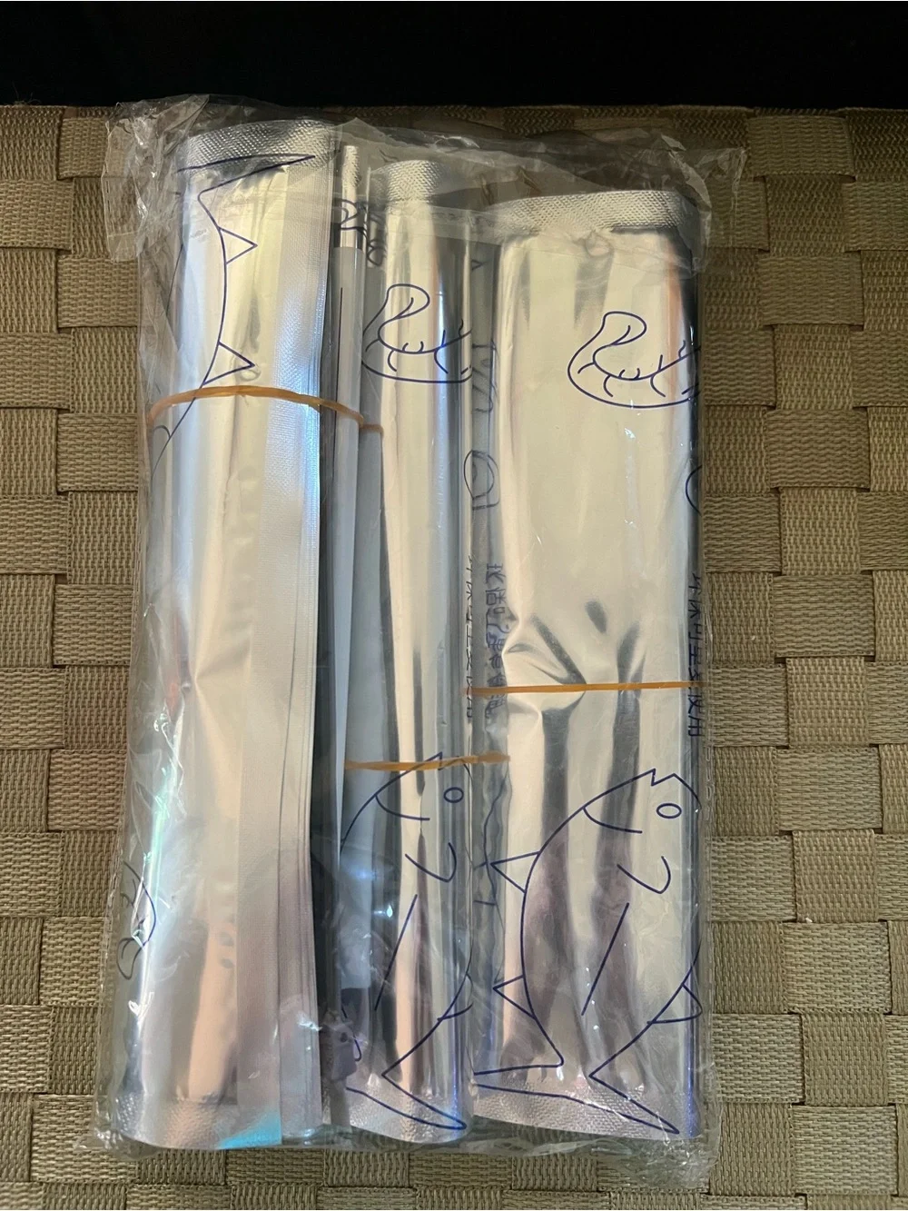 30 Aluminum Foil reusable storage bags